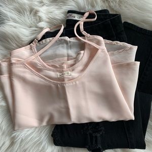 Hollister crop blouse